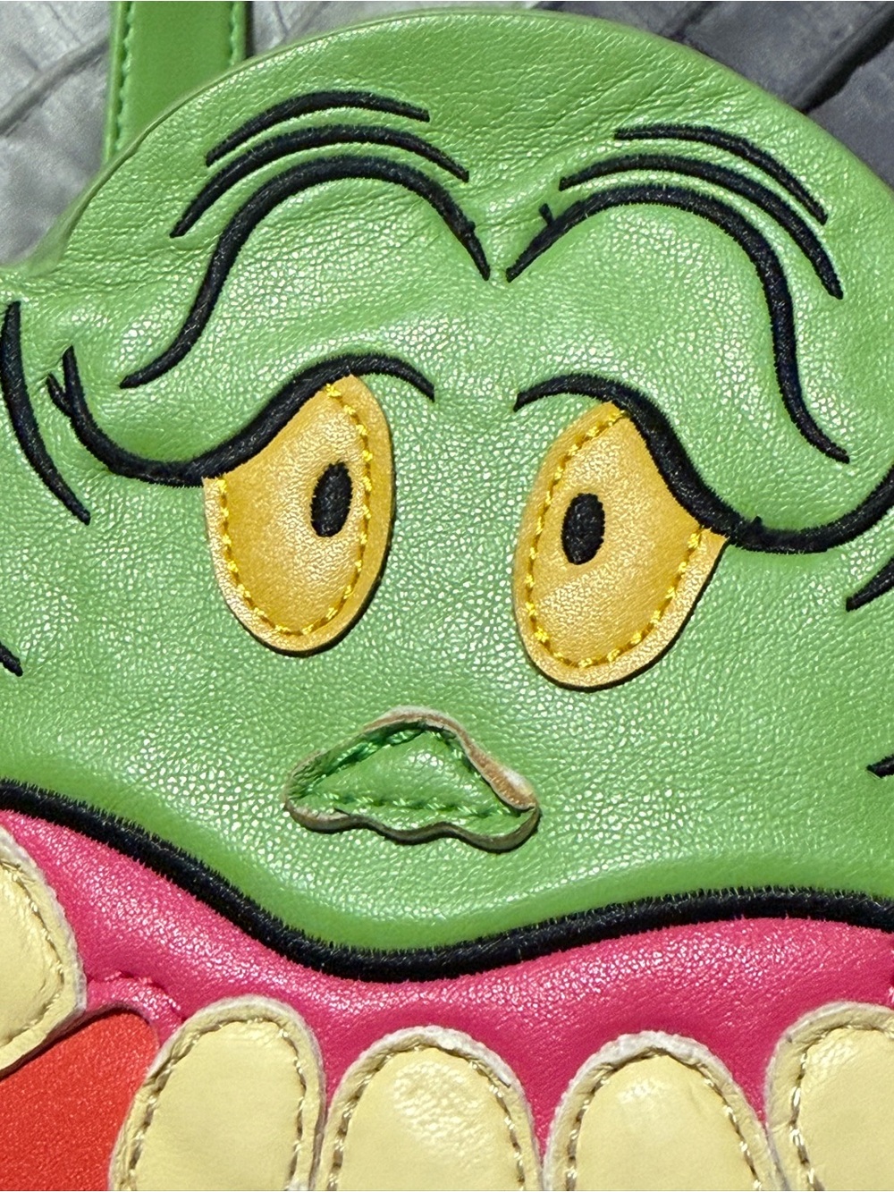 NWT Vixen by Micheline Pitt Novelty Ghostbusters Slimer Crossbody Bag - Picture 15 of 15